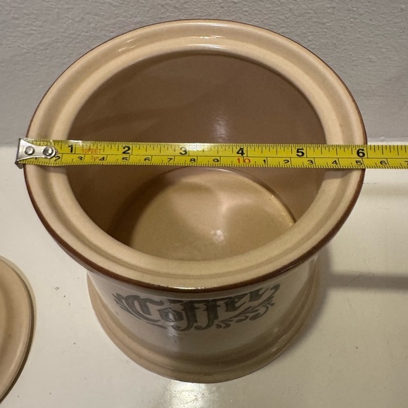 Vintage Village Pattern Pfaltzgraff Coffee Canister - Picture 9 of 11